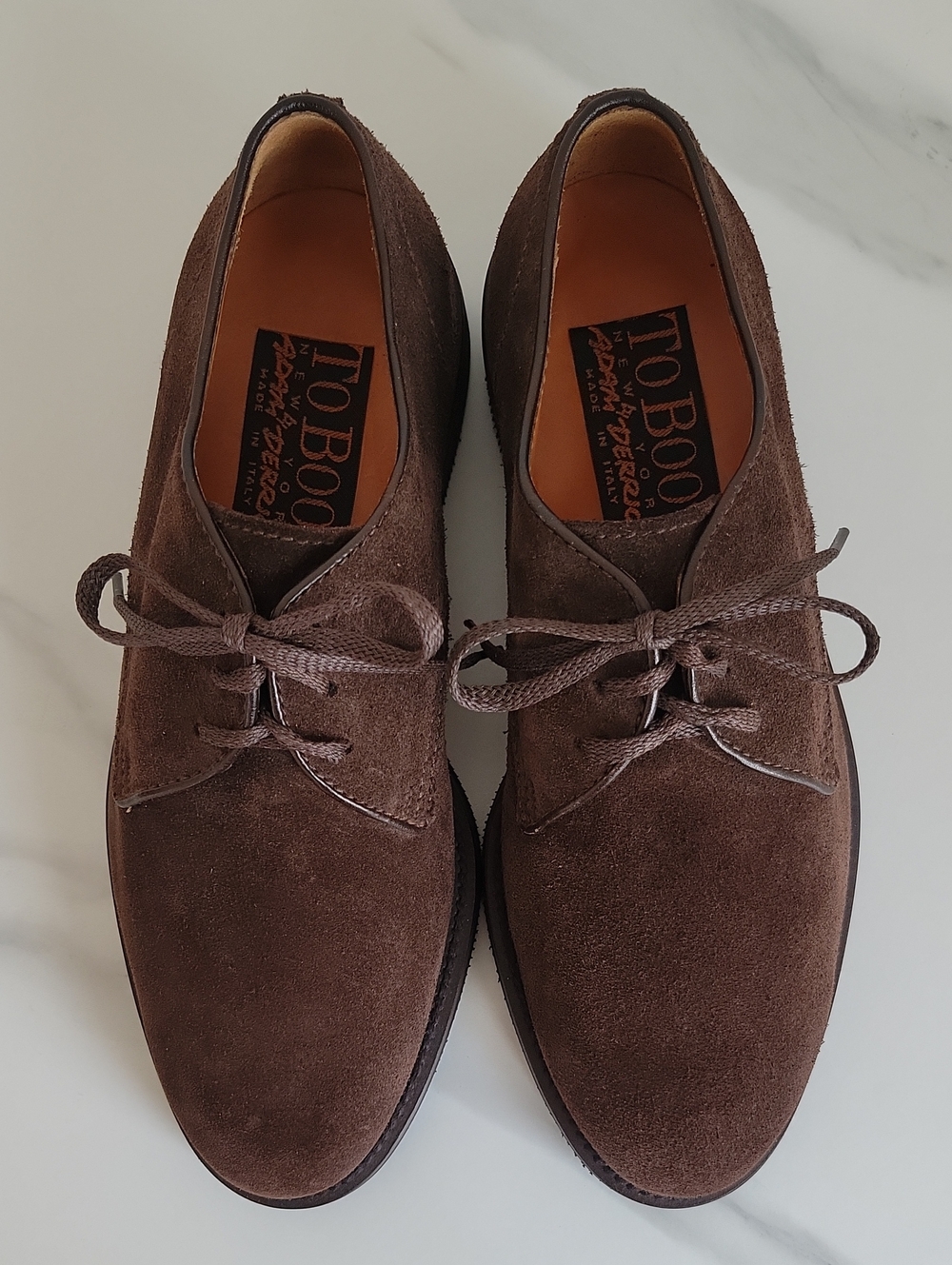 To Boot Brown Suede Chukka Boots